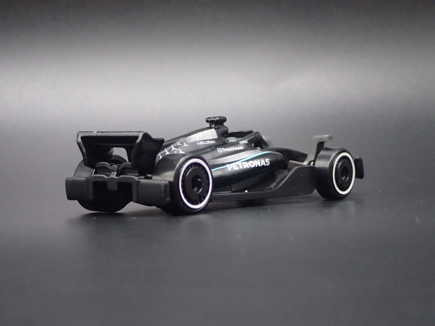 MERCEDES-AMG F1 RACING W16 2025 PETRONAS 1:64 SCALE COLLECTIBLE DIECAST MODEL CAR