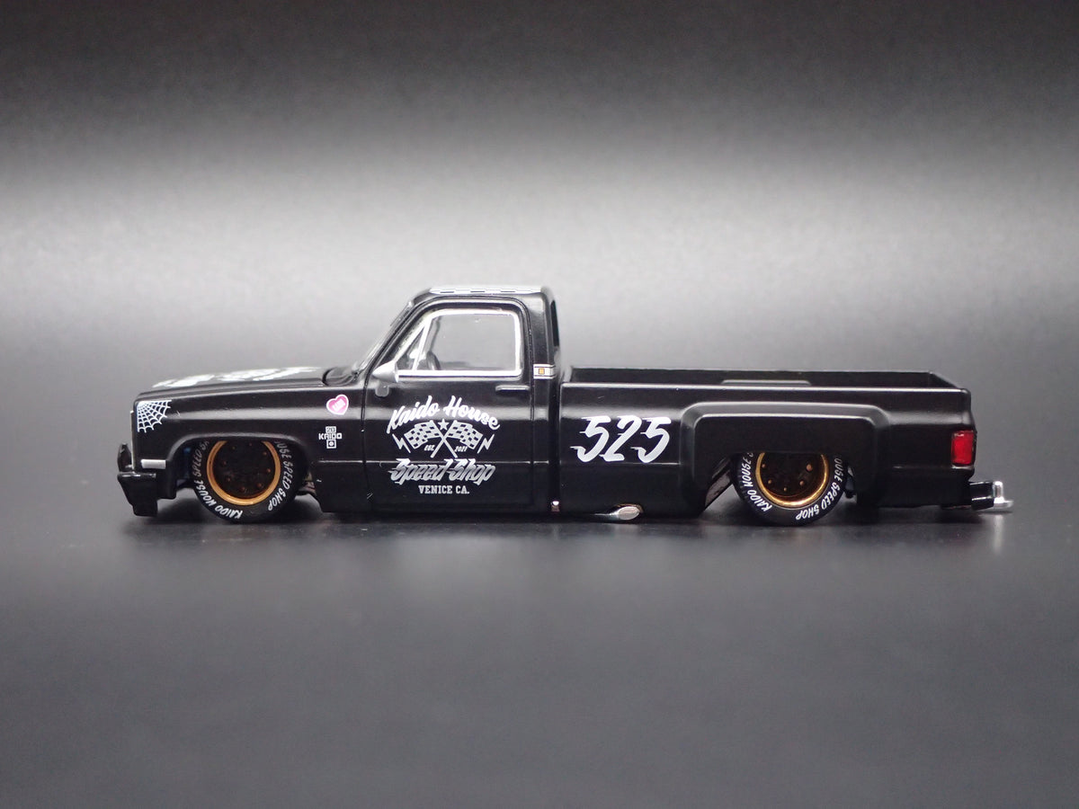 CHEVROLET SILVERADO DUALLY KAIDO SPEED SHOP SQUAREBODY TRUCK  1/64 DIECAST CAR