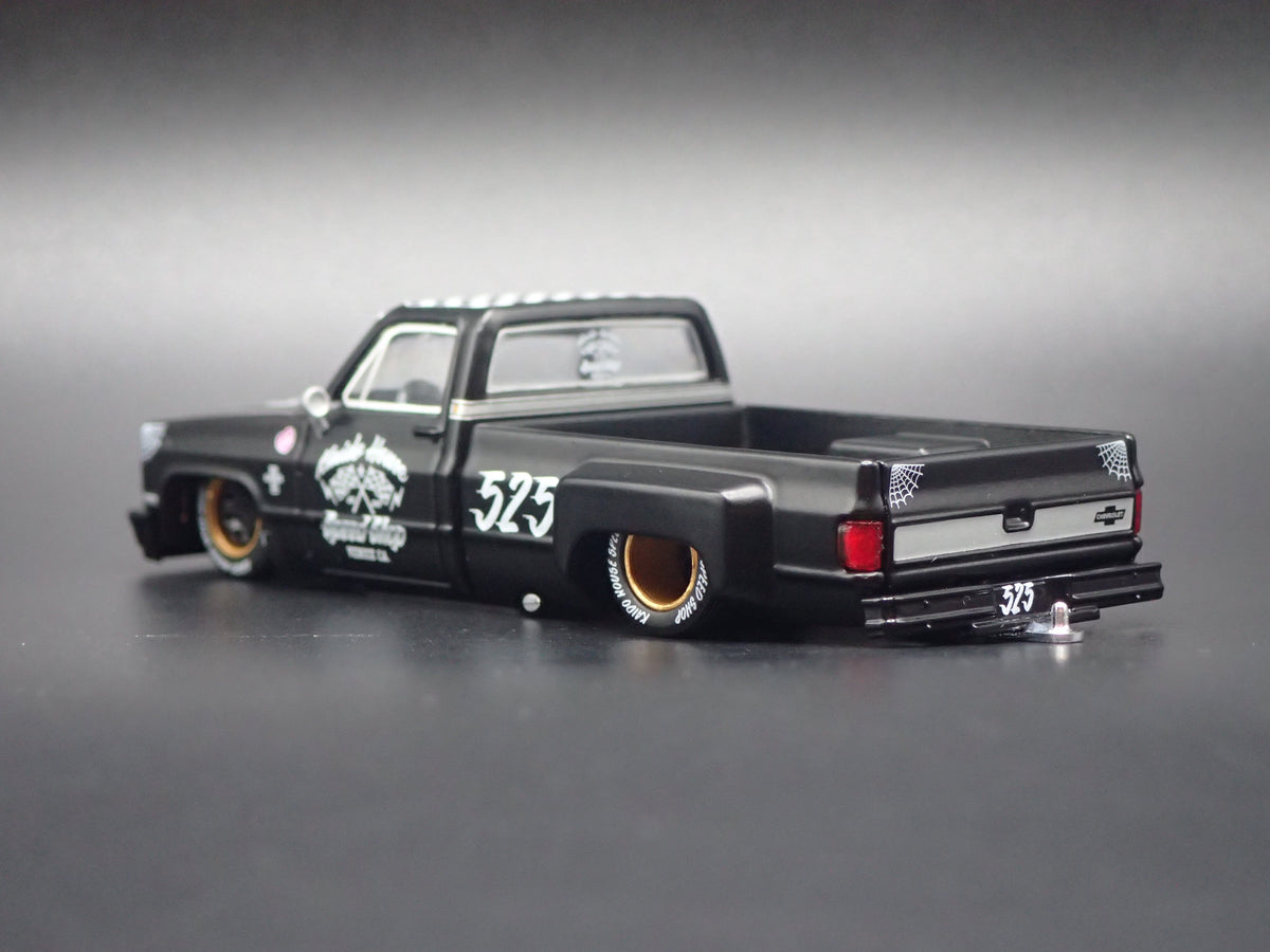 CHEVROLET SILVERADO DUALLY KAIDO SPEED SHOP SQUAREBODY TRUCK  1/64 DIECAST CAR