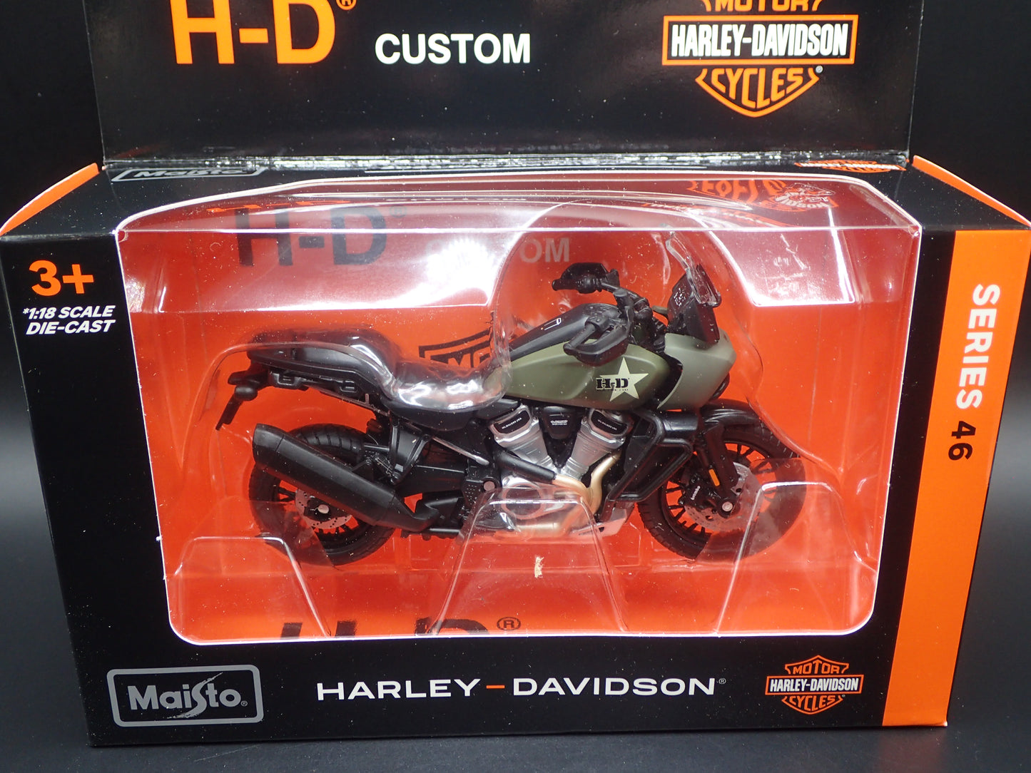 2023 23 PAN AMERICA 1250 HARLEY DAVIDSON MOTORCYCLE MAISTO SERIES 46 1/18 MODEL
