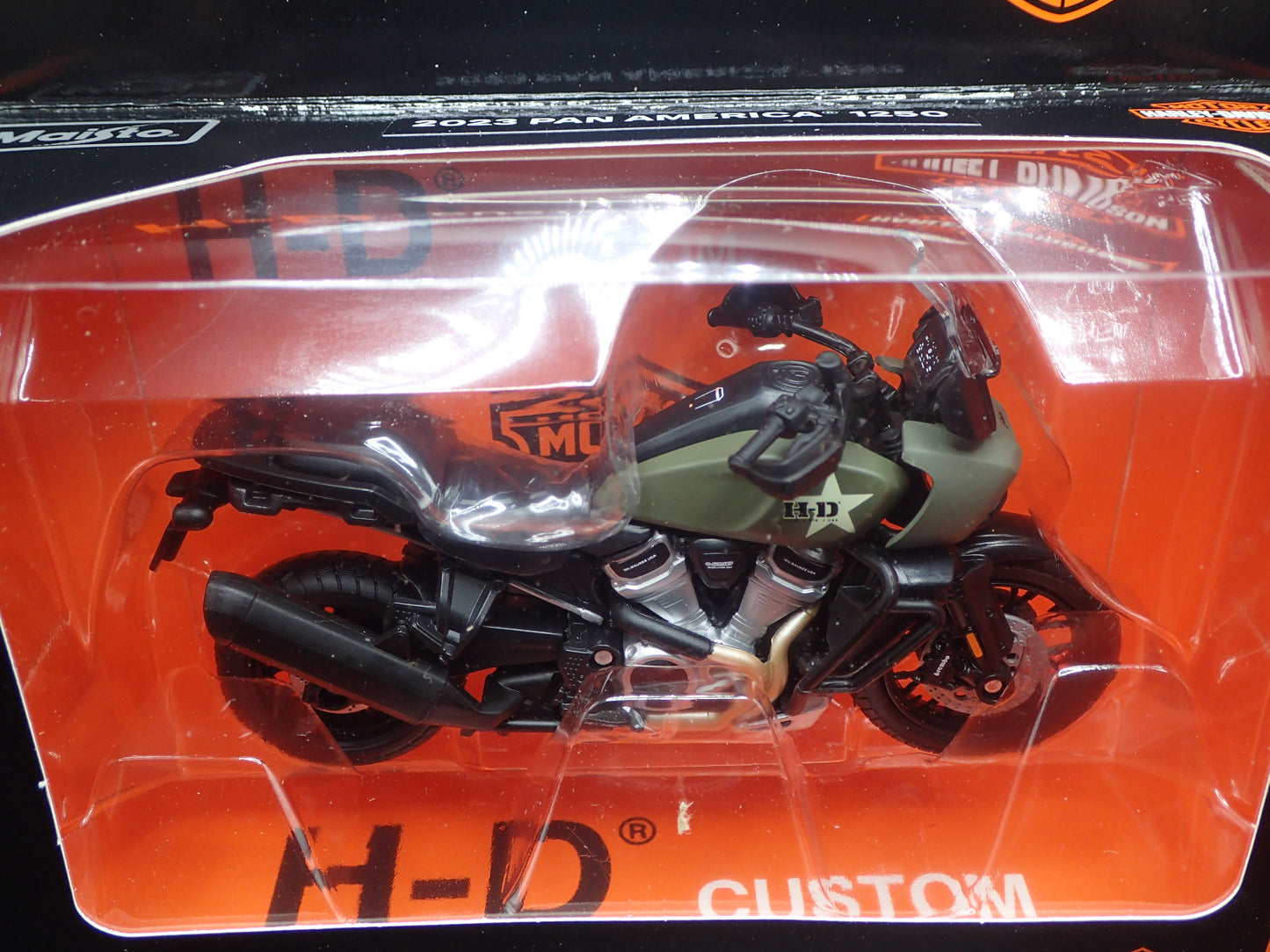 2023 23 PAN AMERICA 1250 HARLEY DAVIDSON MOTORCYCLE MAISTO SERIES 46 1/18 MODEL