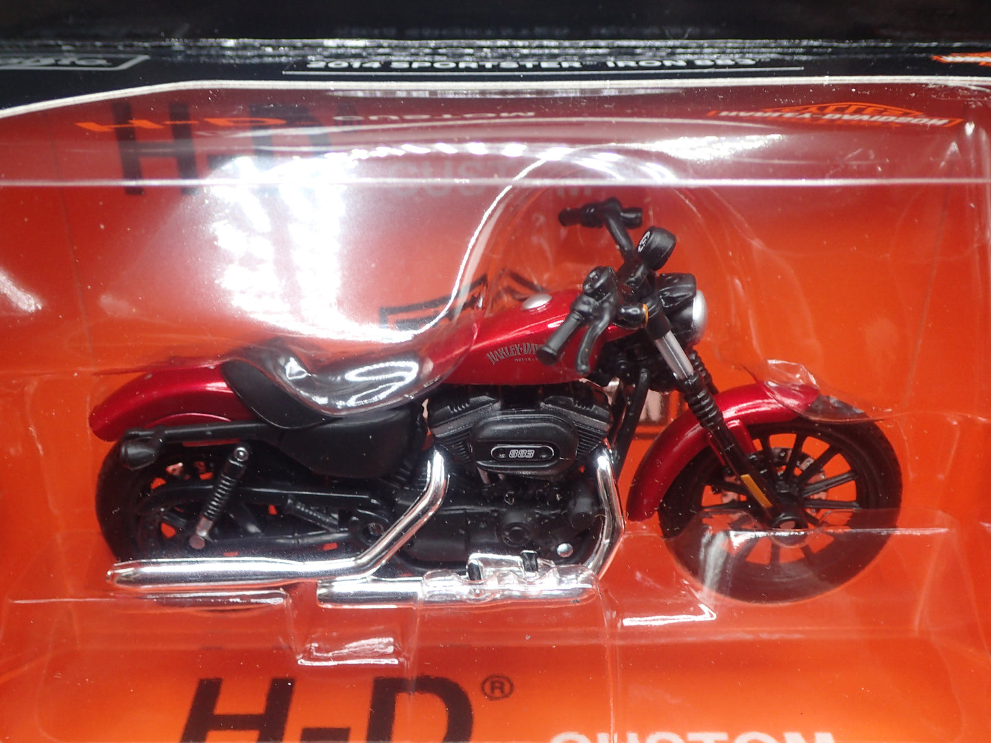 2014 SPORTSTER IRON 883 HARLEY DAVIDSON MOTORCYCLE MAISTO SERIES 46 1/18 MODEL