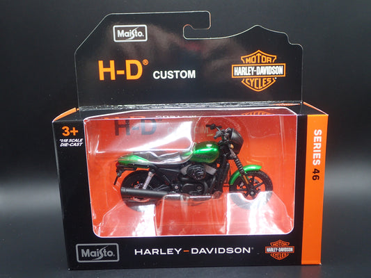 2015 15 STREET 750 HARLEY DAVIDSON MOTORCYCLE MAISTO SERIES 46 1/18 MODEL BIKE