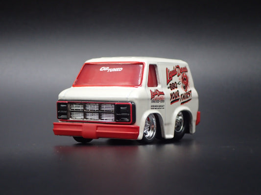 1979 79 GMC VANDURA PANEL VAN LIQUID DEATH CAR TUNED  1/64 SCALE DIECAST CAR