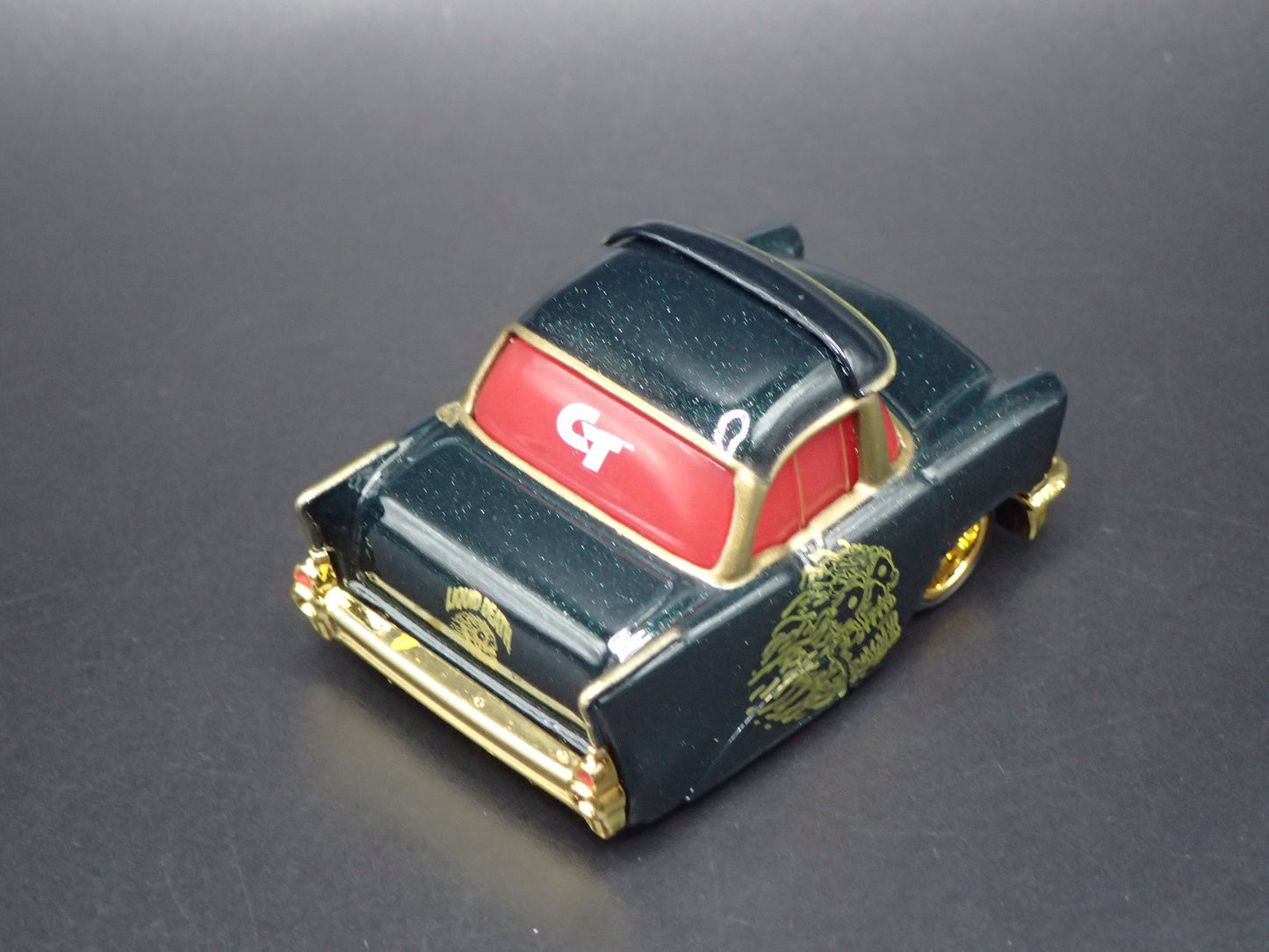 1957 57 CHEVY CHEVROLET BEL AIR LIQUID DEATH  CAR TUNED 1:64 SCALE DIECAST MODEL CAR