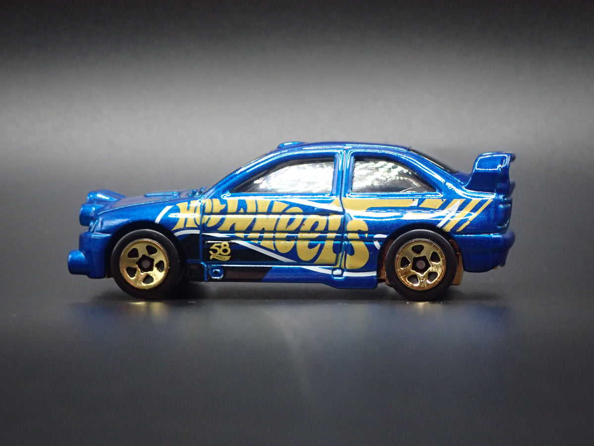 FORD ESCORT RALLY RACING BLUE 1:64 SCALE COLLECTIBLE DIECAST MODEL CAR