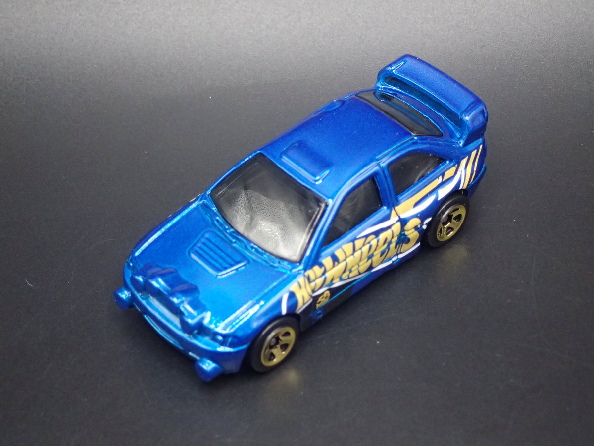 FORD ESCORT RALLY RACING BLUE 1:64 SCALE COLLECTIBLE DIECAST MODEL CAR