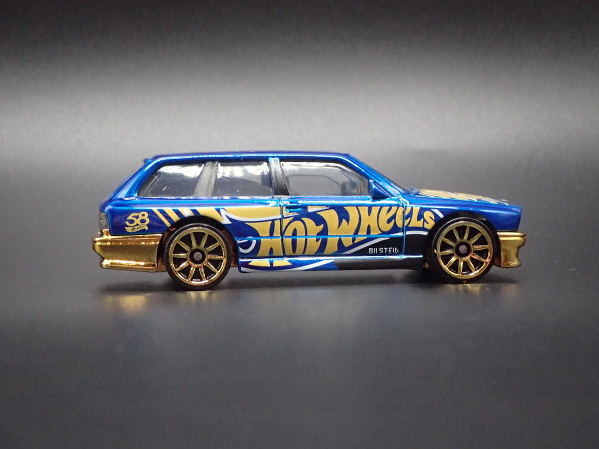 1986-1991 BMW M3 E30 STATION WAGON BLUE 1:64 SCALE COLLECTIBLE DIECAST MODEL CAR
