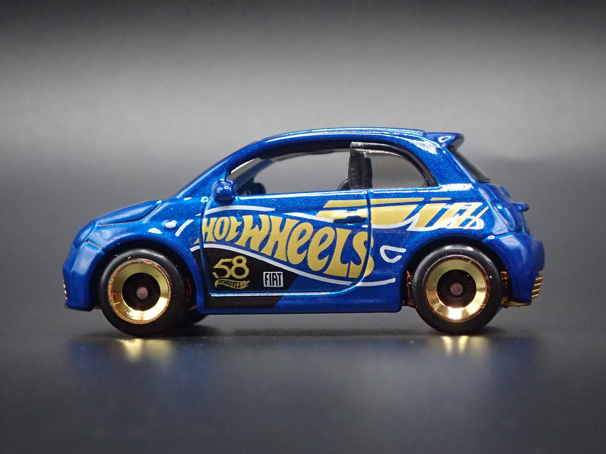 2020-2026 FIAT 500E 2 TWO DOOR BLUE 1/64 SCALE COLLECTIBLE DIECAST MODEL CAR