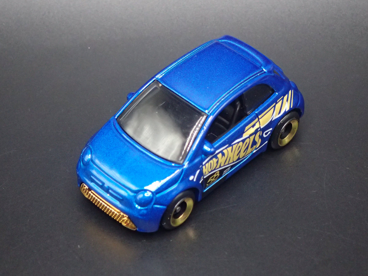 2020-2026 FIAT 500E 2 TWO DOOR BLUE 1/64 SCALE COLLECTIBLE DIECAST MODEL CAR