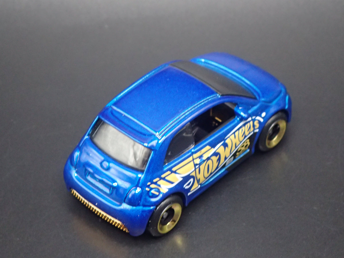 2020-2026 FIAT 500E 2 TWO DOOR BLUE 1/64 SCALE COLLECTIBLE DIECAST MODEL CAR