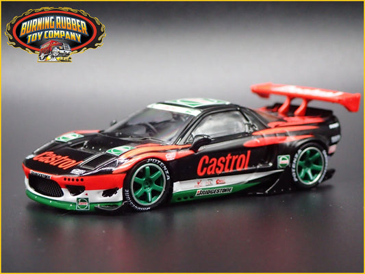 ACURA NSX NA1 ROCKET BUNNY V2 AERO CASTROL RARE 1:64 SCALE DIECAST MODEL CAR