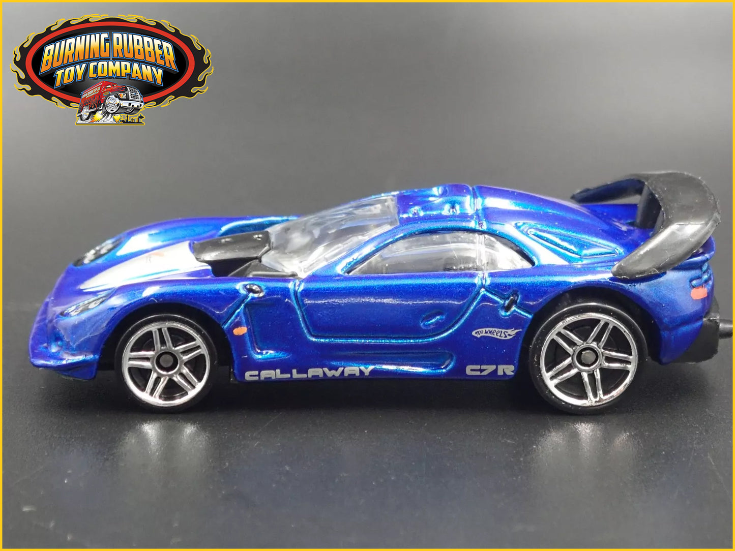 CALLAWAY C7 CHEVY CHEVROLET CORVETTE RACE CAR BLUE 1:64 SCALE DIECAST MODEL CAR