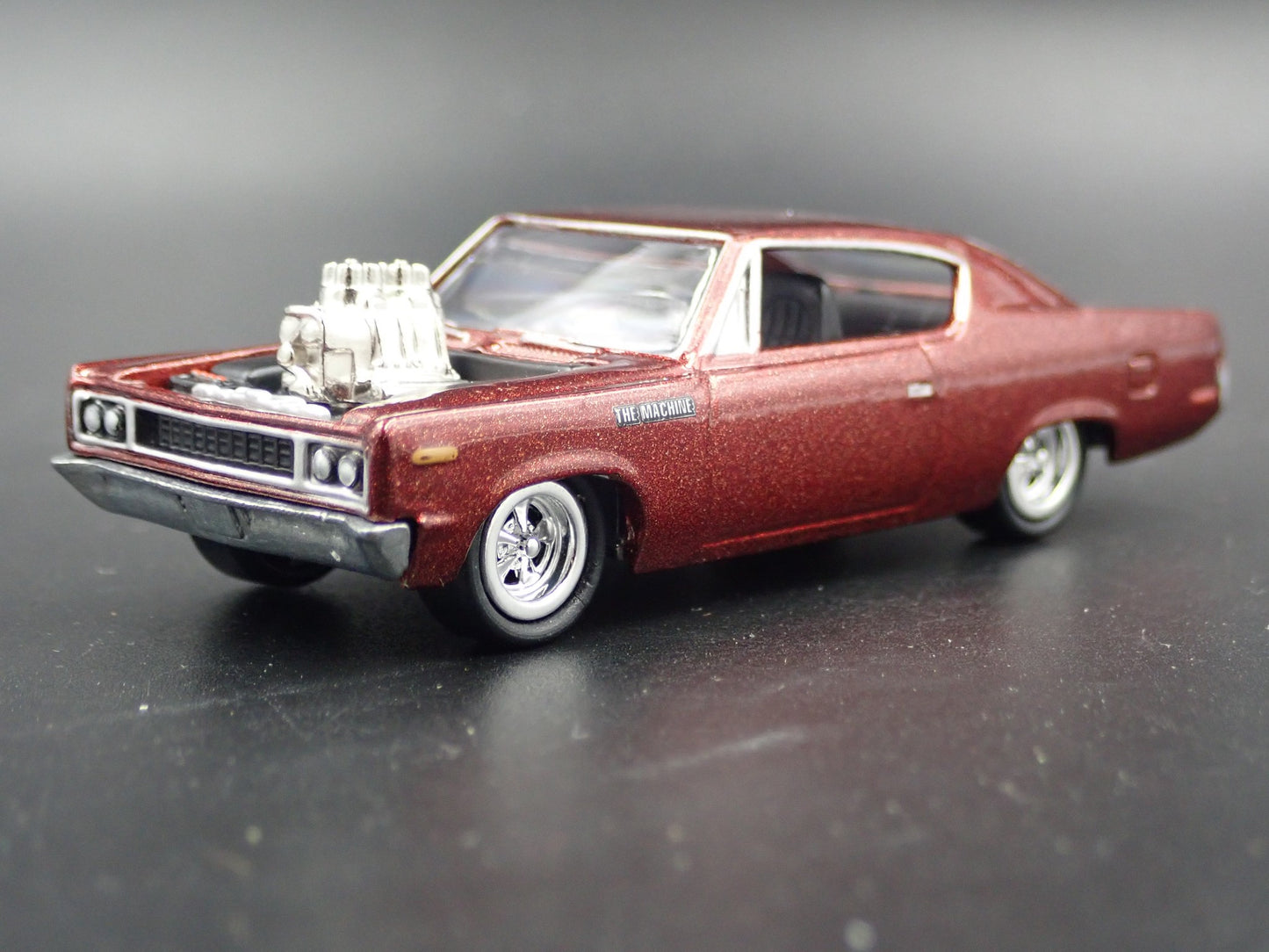 1970 70 AMC REBEL MACHINE BROWN 1:64 SCALE COLLECTIBLE DIORAMA DIECAST MODEL CAR