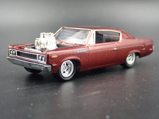 1970 70 AMC REBEL MACHINE BROWN 1:64 SCALE COLLECTIBLE DIORAMA DIECAST MODEL CAR