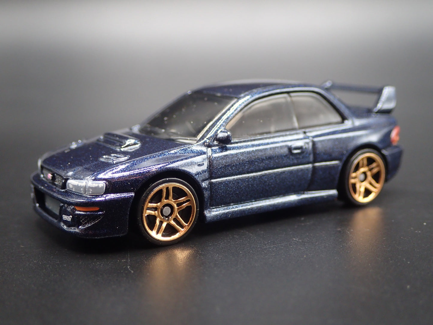 1992-2000 SUBARU IMPREZA 22B STI BLUE 1:64 SCALE COLLECTIBLE DIECAST MODEL CAR