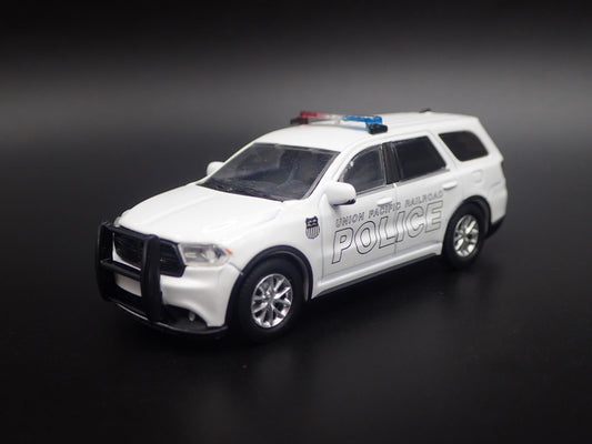 2018 18 DODGE DURANGO UNION PACIFIC RAILROAD POLICE 1:64 SCALE DIECAST MODEL CAR