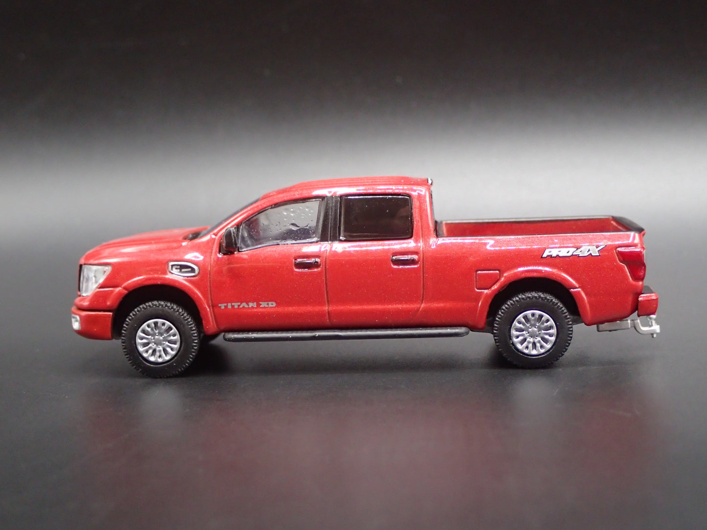 2016-2024 NISSAN TITAN XD PRO-4X PICKUP TRUCK HITCH 1:64 SCALE DIECAST MODEL CAR