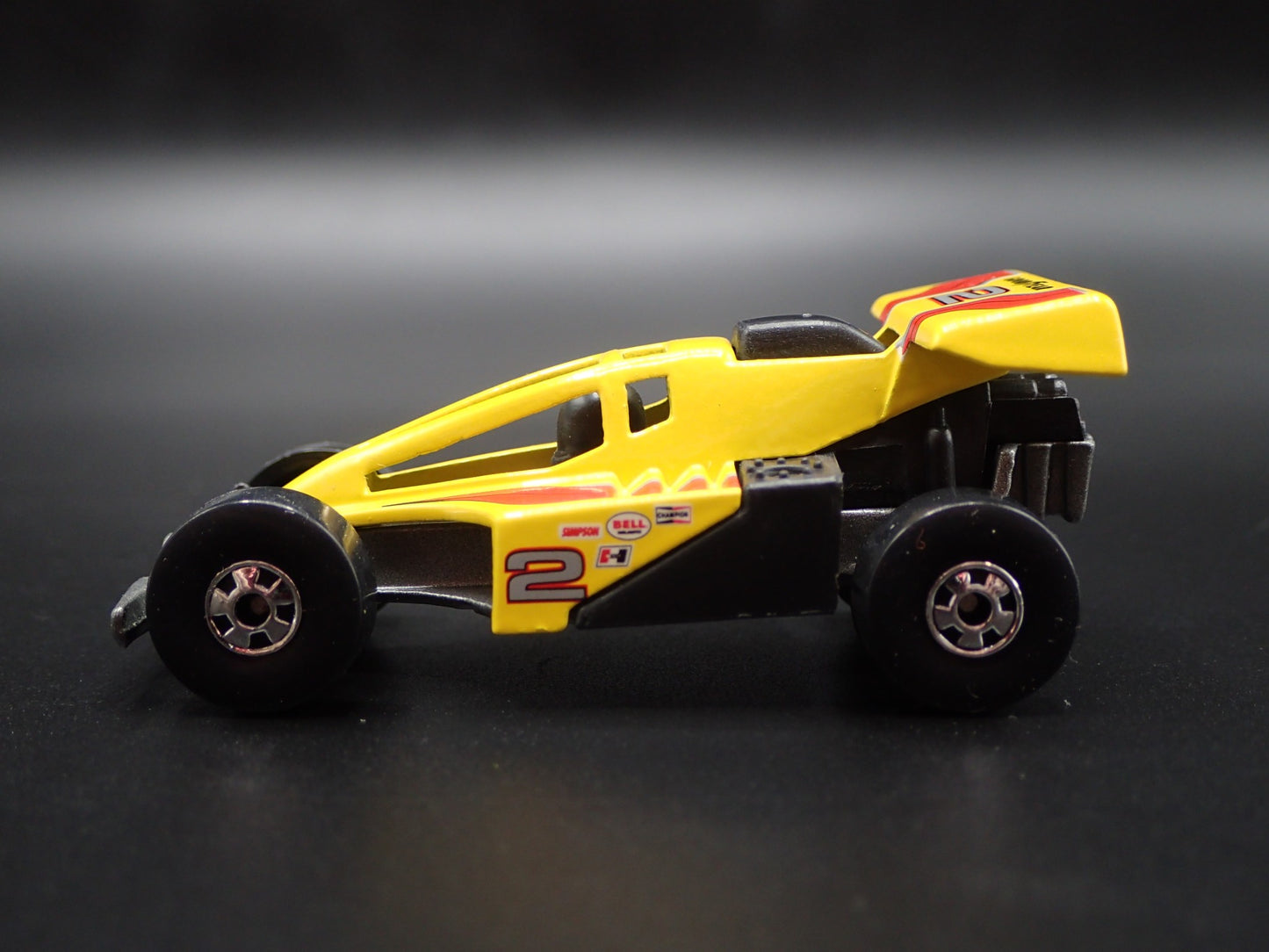 GOODYEAR RC SHOCK FACTOR CAR YELLOW 1:64 SCALE COLLECTIBLE DIECAST MODEL CAR