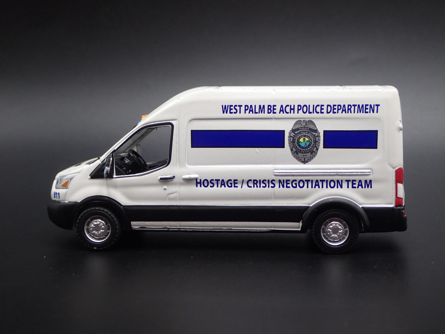 2020 FORD TRANSIT SPRINTER W. PALM BEACH FLA POLICE 1:64 SCALE DIECAST MODEL CAR