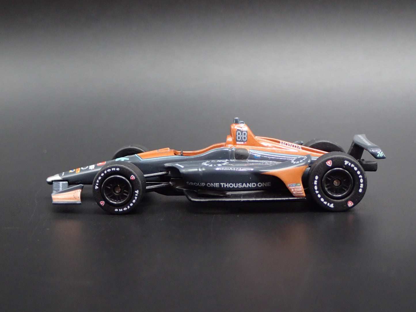 INDY CAR RACING HONDA #26 ZACH VEACH GROUP OF 1001 1:64 SCALE DIECAST MODEL CAR