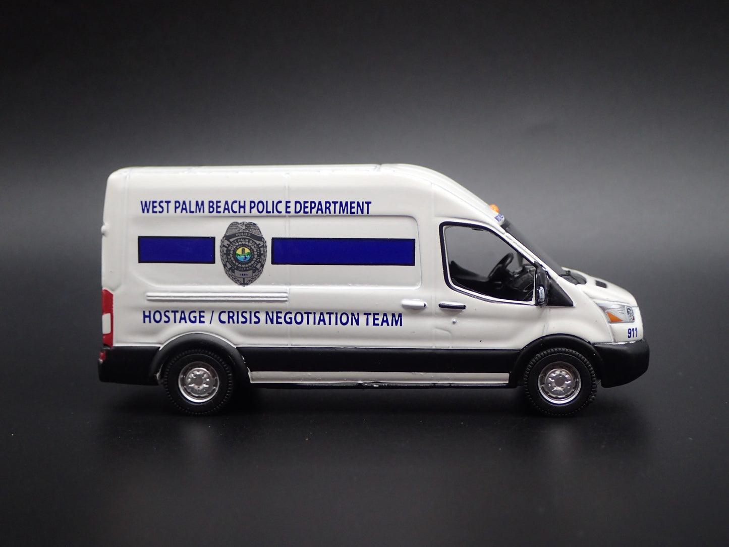 2020 FORD TRANSIT SPRINTER W. PALM BEACH FLA POLICE 1:64 SCALE DIECAST MODEL CAR