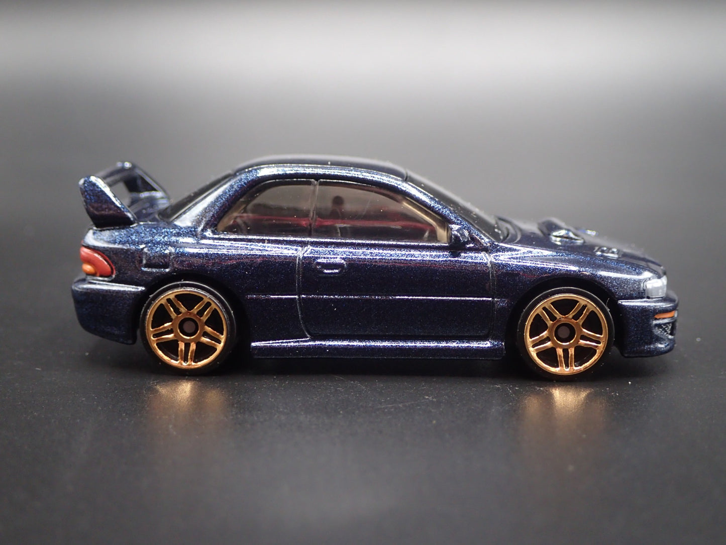 1992-2000 SUBARU IMPREZA 22B STI BLUE 1:64 SCALE COLLECTIBLE DIECAST MODEL CAR