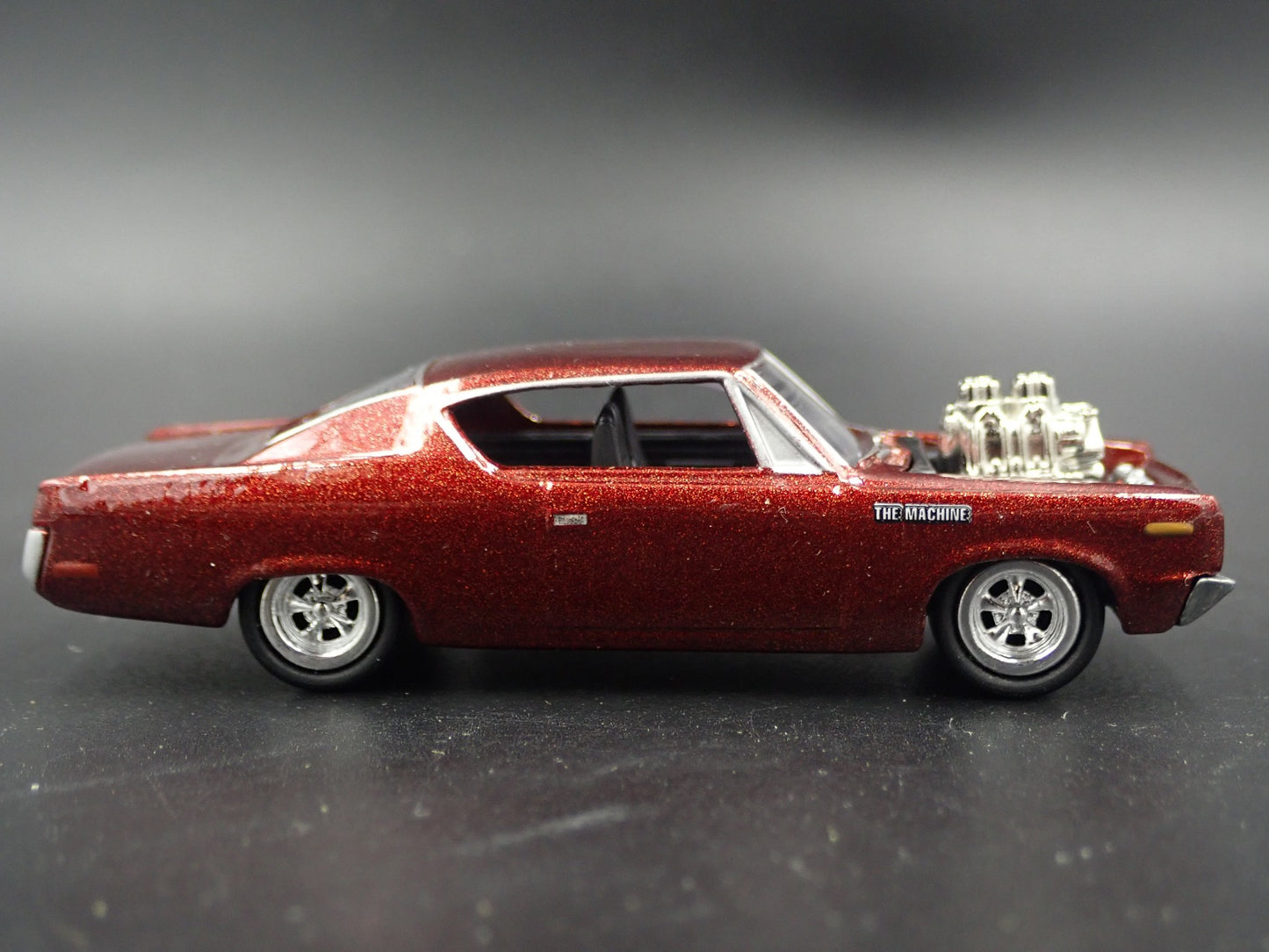 1970 70 AMC REBEL MACHINE BROWN 1:64 SCALE COLLECTIBLE DIORAMA DIECAST MODEL CAR