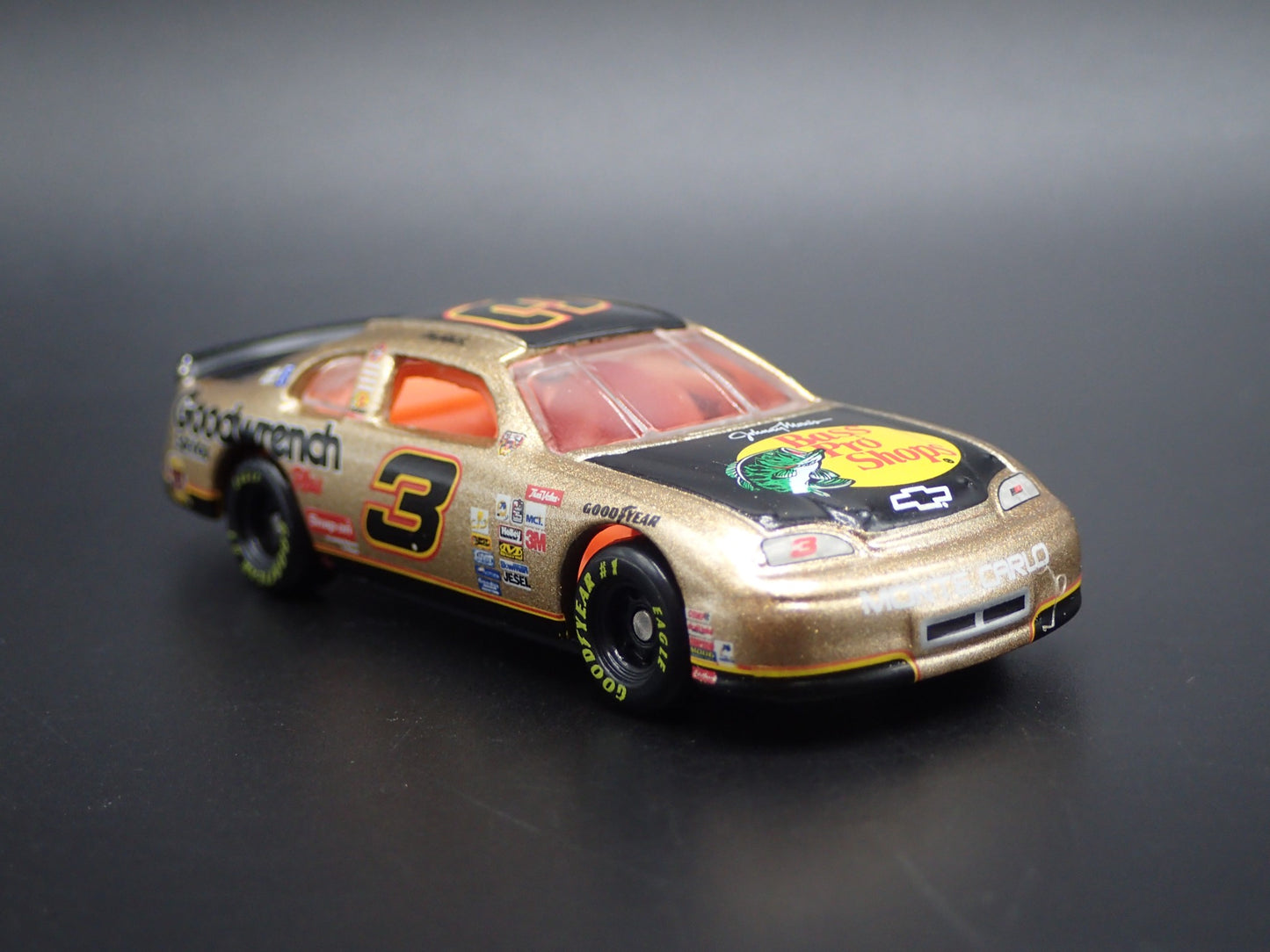 1998 98 CHEVROLET MONTE CARLO EARNHARDT PRO BASS GM 1:64 SCALE DIECAST MODEL CAR