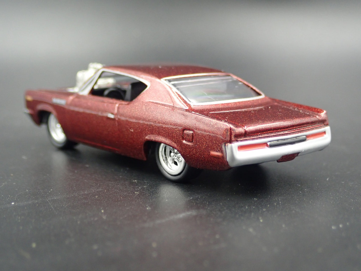 1970 70 AMC REBEL MACHINE BROWN 1:64 SCALE COLLECTIBLE DIORAMA DIECAST MODEL CAR