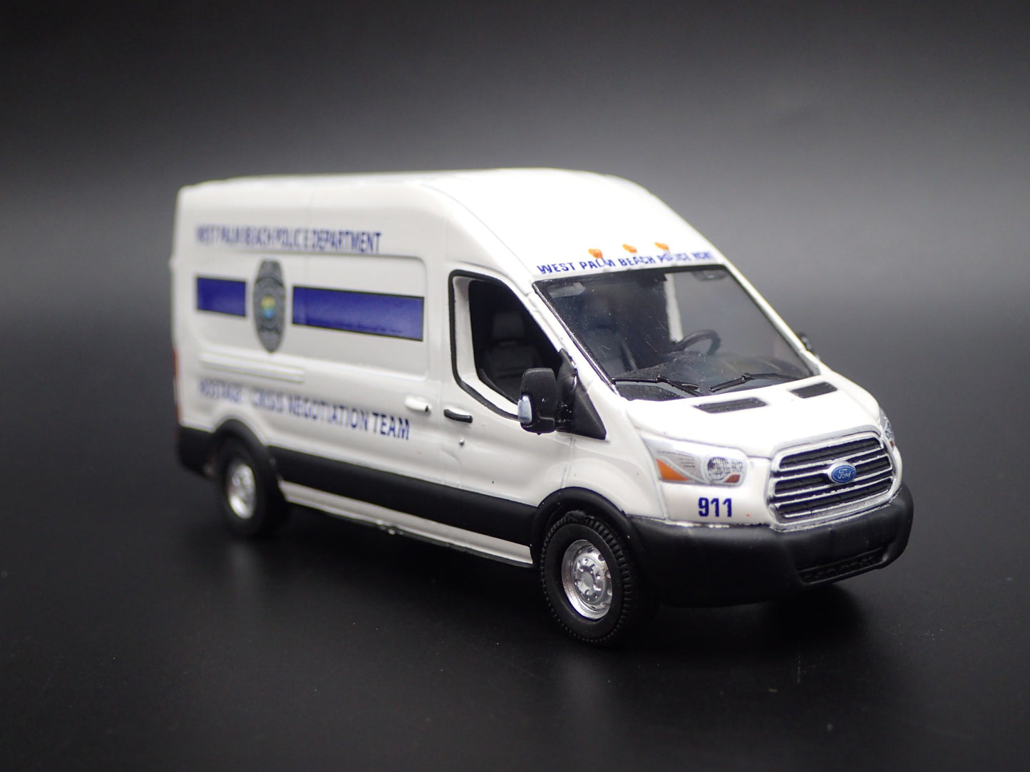 2020 FORD TRANSIT SPRINTER W. PALM BEACH FLA POLICE 1:64 SCALE DIECAST MODEL CAR