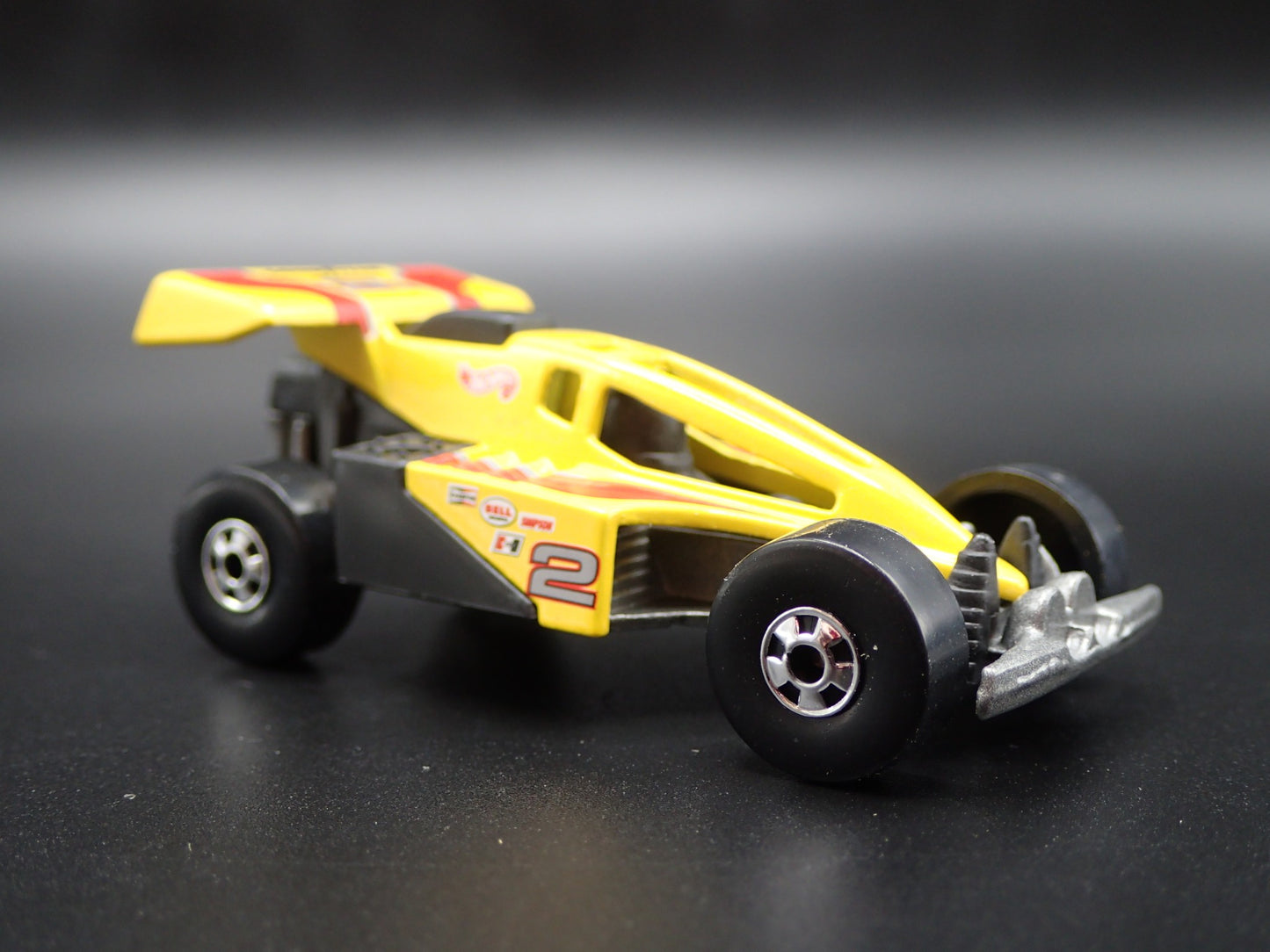 GOODYEAR RC SHOCK FACTOR CAR YELLOW 1:64 SCALE COLLECTIBLE DIECAST MODEL CAR