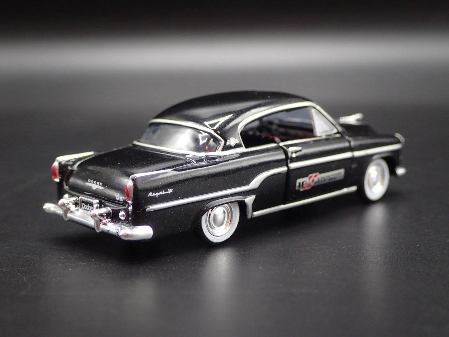 1954 54 DODGE CORONET BLACK 1/64 SCALE COLLECTIBLE DIORAMA DIECAST MODEL CAR