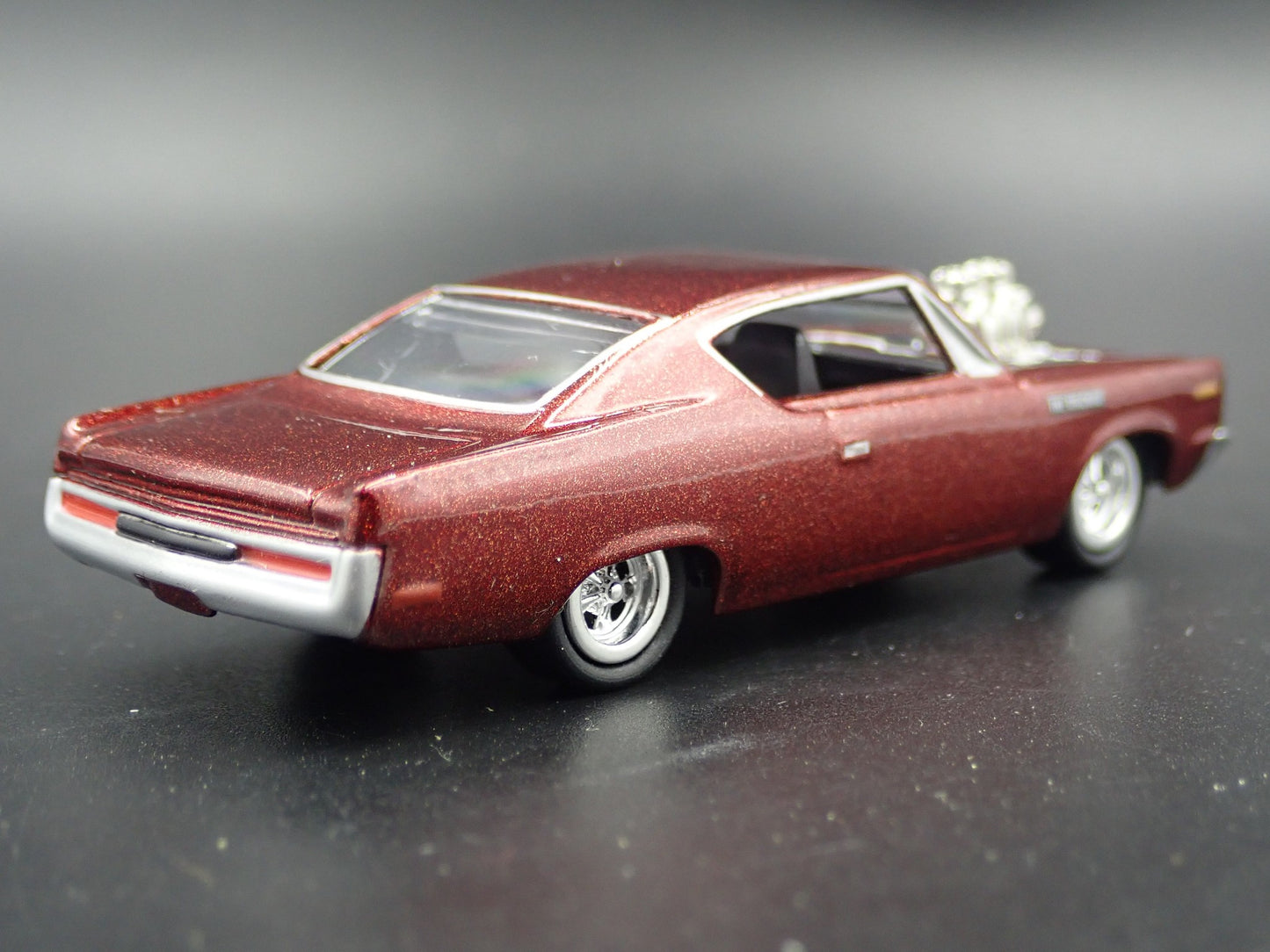 1970 70 AMC REBEL MACHINE BROWN 1:64 SCALE COLLECTIBLE DIORAMA DIECAST MODEL CAR