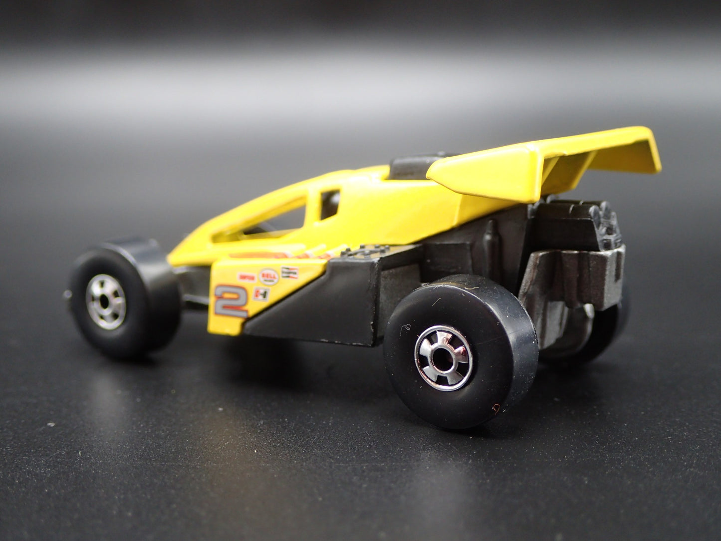 GOODYEAR RC SHOCK FACTOR CAR YELLOW 1:64 SCALE COLLECTIBLE DIECAST MODEL CAR