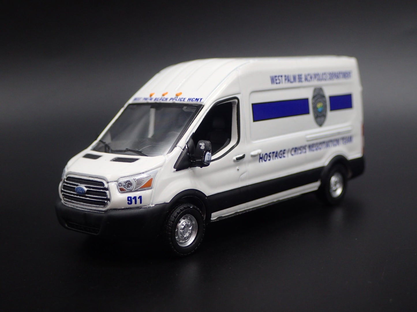 2020 FORD TRANSIT SPRINTER W. PALM BEACH FLA POLICE 1:64 SCALE DIECAST MODEL CAR