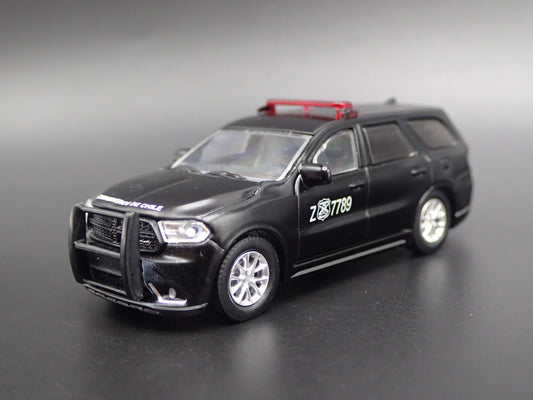 2018 18 DODGE DURANGO POLICE CARABINEROS DE CHILE 1:64 SCALE DIECAST MODEL CAR