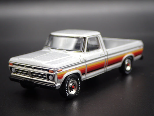 1977 77 FORD F150 LONG BED PICKUP TRUCK 1/64 SCALE DIORAMA DIECAST MODEL CAR