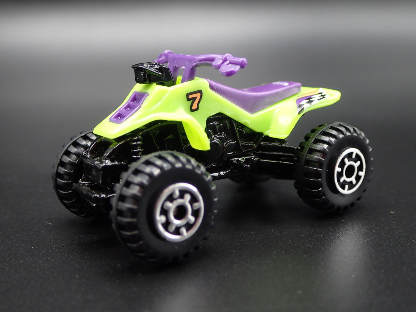 OFF ROAD QUAD GREEN RARE 1/64 HW SCALE COLLECTIBLE DIORAMA DIECAST MODEL CAR