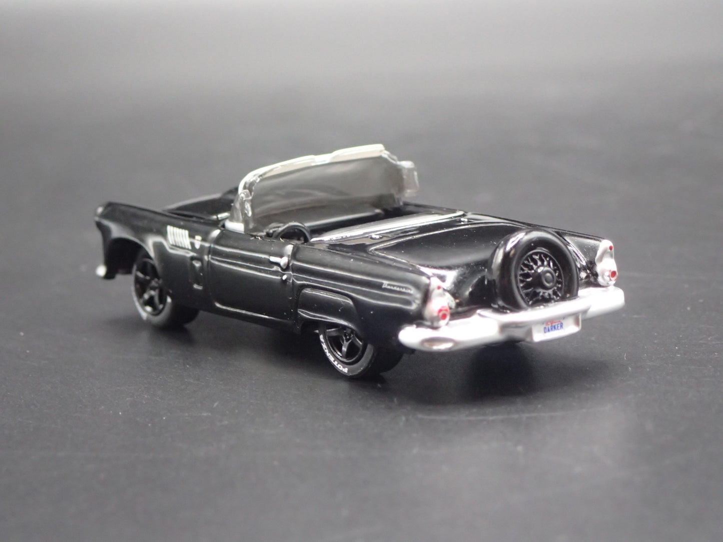1956 56 FORD THUNDERBIRD TBIRD CONVERTIBLE 1:64 SCALE DIORAMA DIECAST MODEL CAR