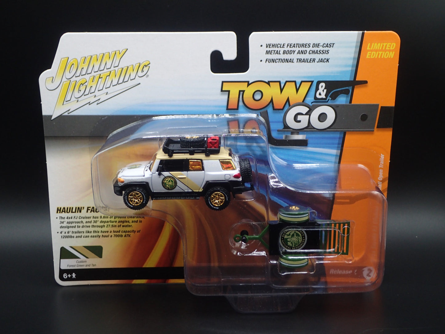 2014 TOYOTA FJ CRUISER BERRIEN & TRAILER 2025 JOHNNY WHITE LIGHTNING TOW & GO 1