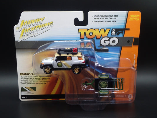 2014 TOYOTA FJ CRUISER BERRIEN & TRAILER 2025 JOHNNY WHITE LIGHTNING TOW & GO 1