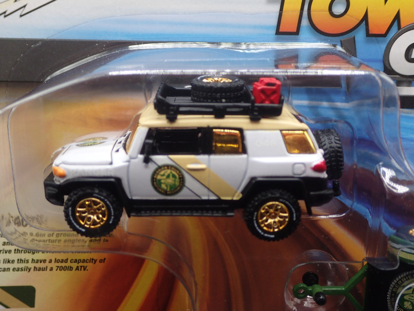 2014 TOYOTA FJ CRUISER BERRIEN & TRAILER 2025 JOHNNY WHITE LIGHTNING TOW & GO 1