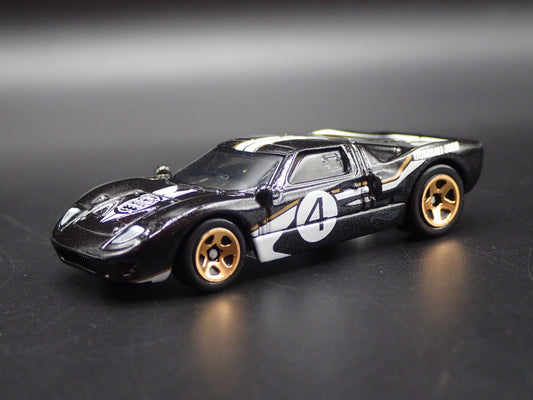1965 65 FORD GT40 GUMBALL 3000 BLACK 1:64 SCALE COLLECTIBLE DIECAST MODEL CAR