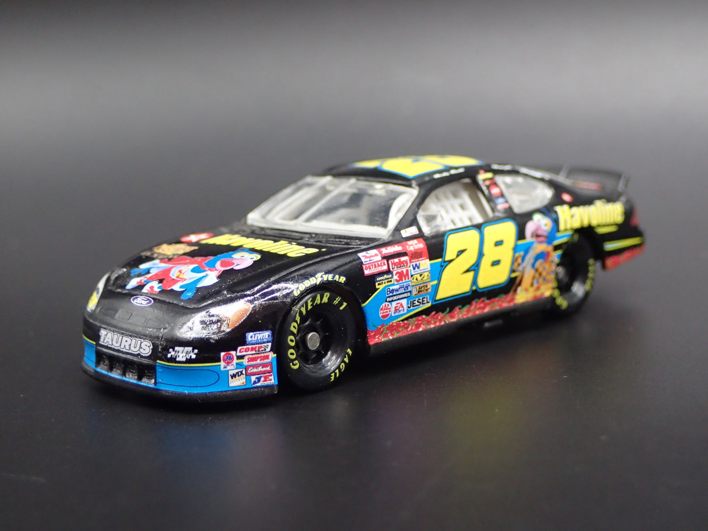 2002 FORD TAURUS NASCAR RICKY RUDD HAVOLINE GONZO 1/64 SCALE DIECAST MODEL CAR