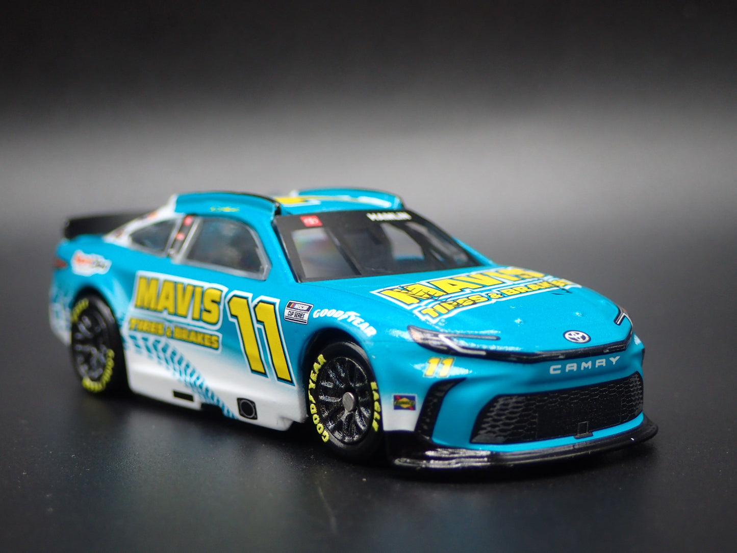 2024 24 TOYOTA CAMRY 11 DENNY HAMLIN MAVIS TIRE & BRAKES NASCAR 1:64 DIECAST CAR