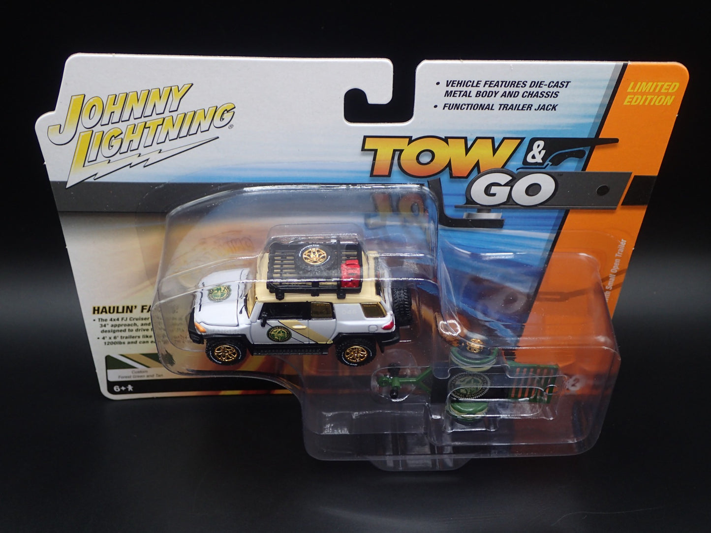 2014 TOYOTA FJ CRUISER BERRIEN & TRAILER 2025 JOHNNY WHITE LIGHTNING TOW & GO 1