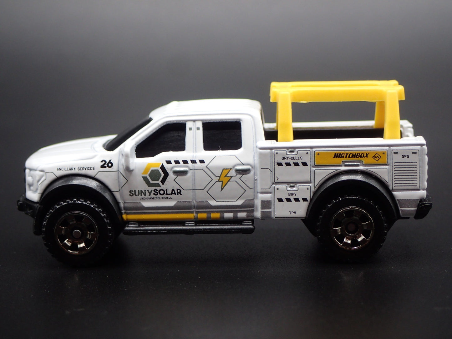 2015 - 2020 FORD F150 TRUCK SUNY SOLAR CONTRACTOR 1:64 SCALE DIECAST MODEL CAR