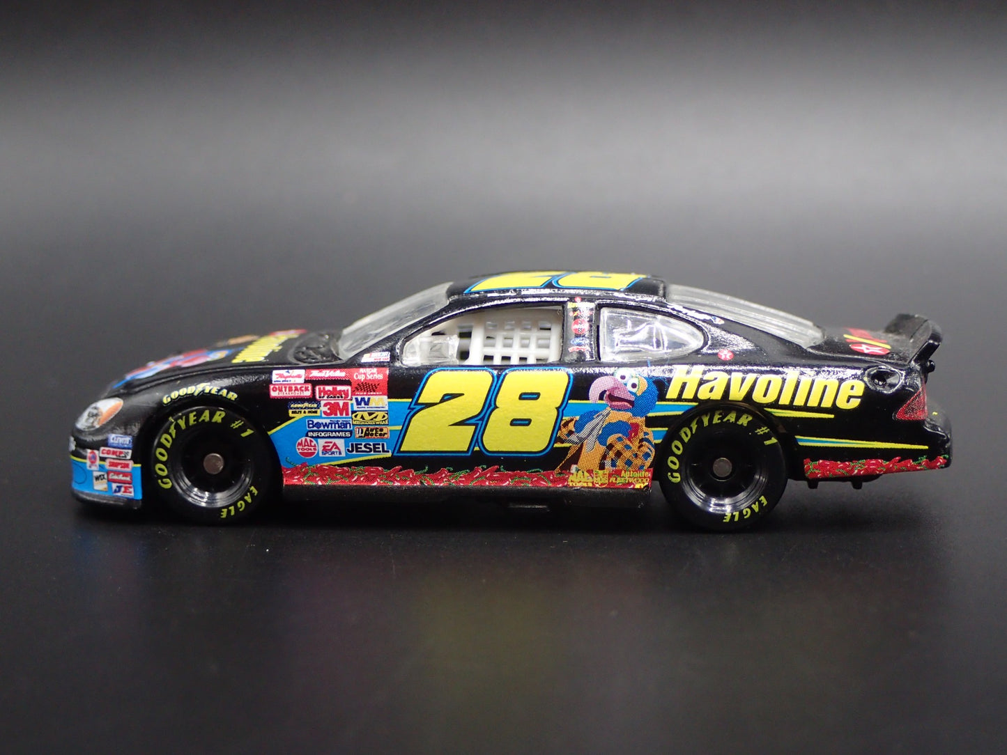 2002 FORD TAURUS NASCAR RICKY RUDD HAVOLINE GONZO 1/64 SCALE DIECAST MODEL CAR