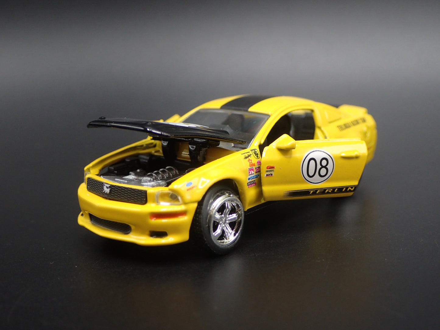 2008 08 FORD SHELBY MUSTANG TERLINGUA RACING TEAM 1:64 SCALE DIECAST MODEL CAR